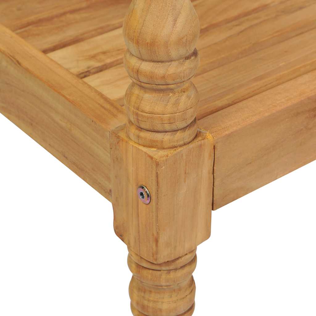 Batavia-Sitzbank 150 cm Massivholz Teak