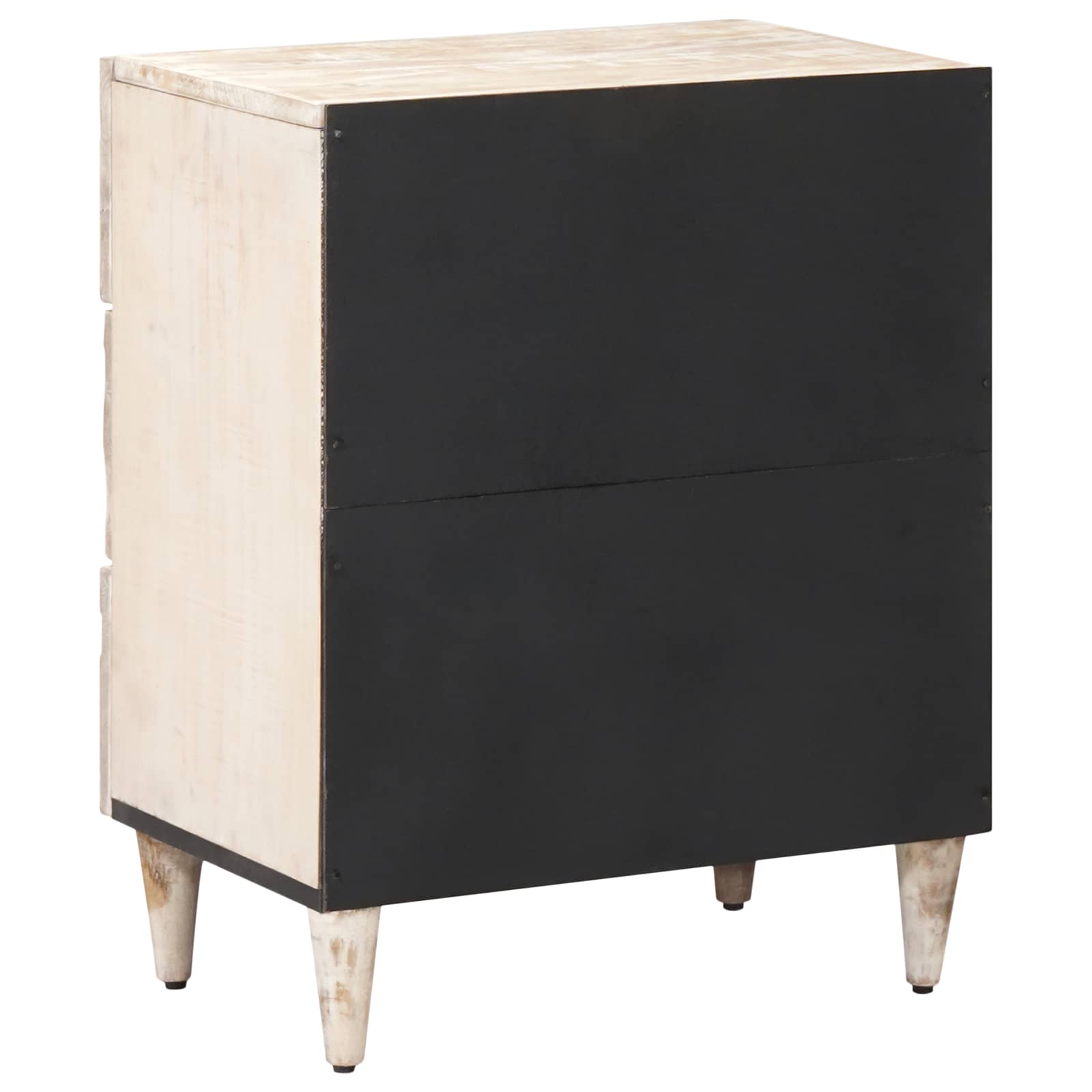 Bettkasten Braun 50 x 33 x 60 cm Massivholz Mango
