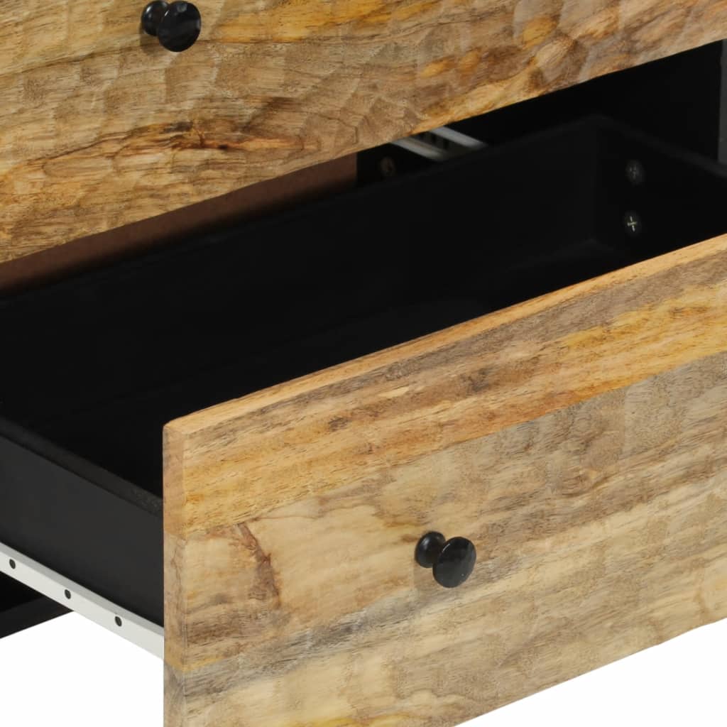 Beistellschrank 60x33x75 cm Massivholz Akazie