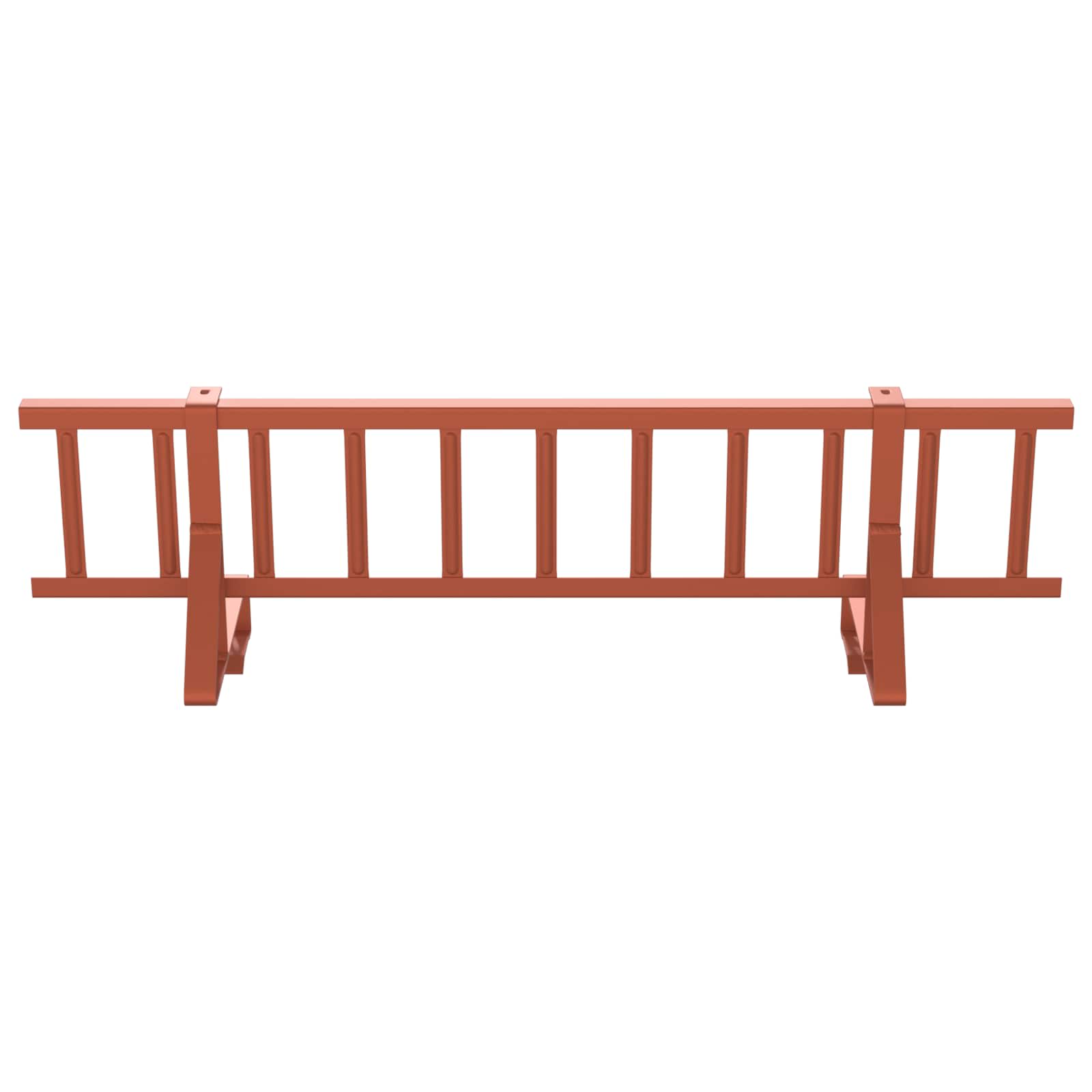 Dachschneeschild Anthrazit 100 x 29,5 x 34,5 cm Stahl