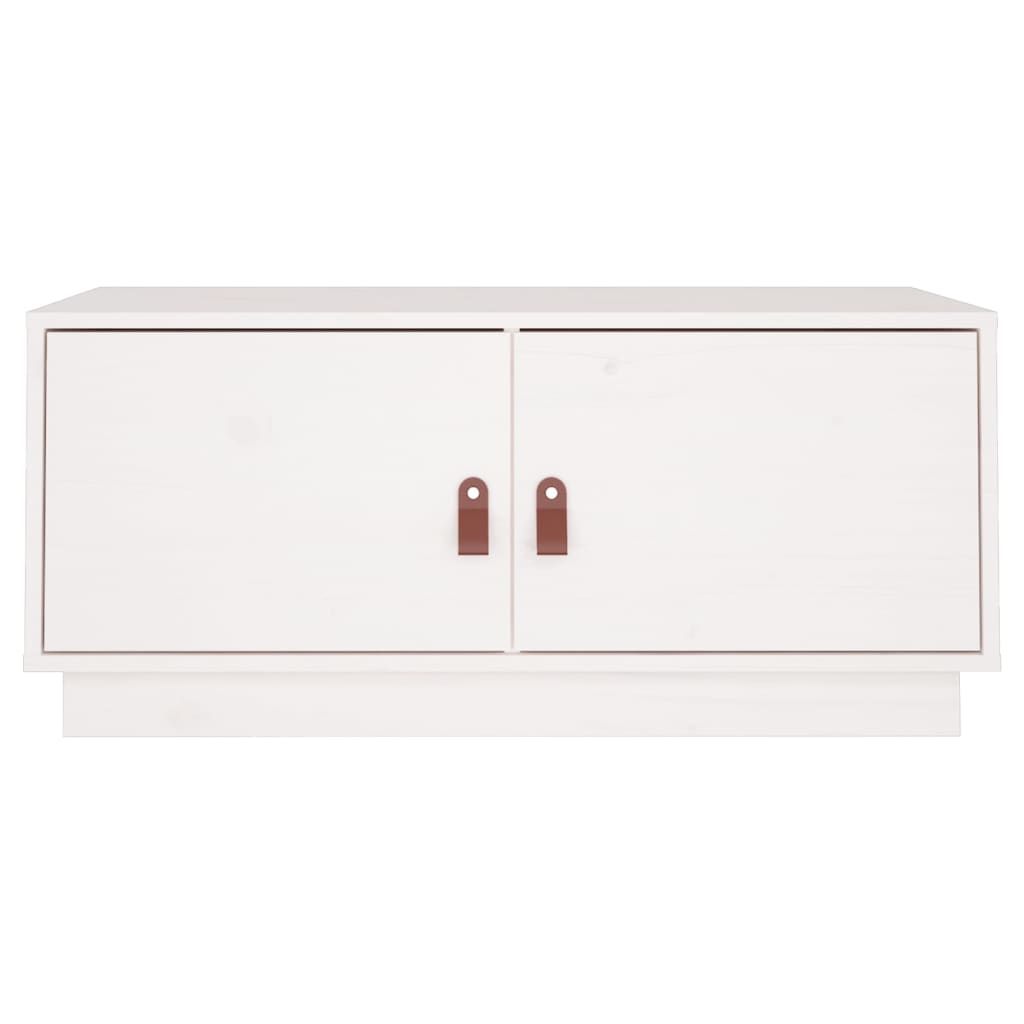 Couchtisch 80x50x35 cm Massivholz Kiefer