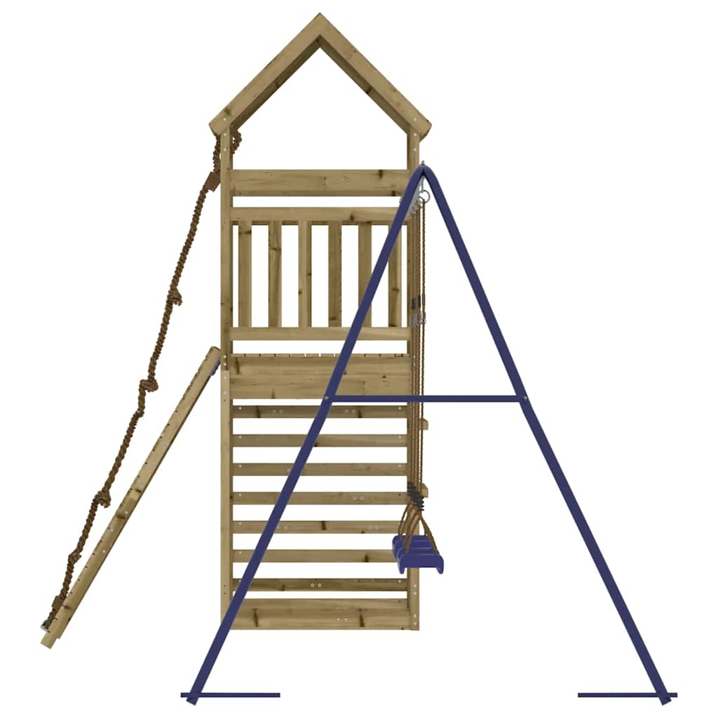 Spielturm Massivholz Kiefer