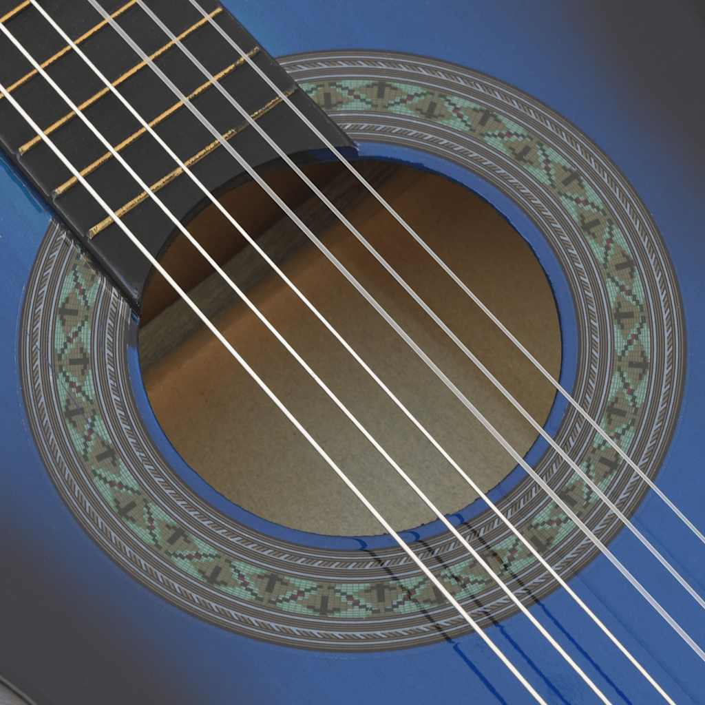 Klassische Gitarre für Anfänger 4/4 39" Lindenholz
