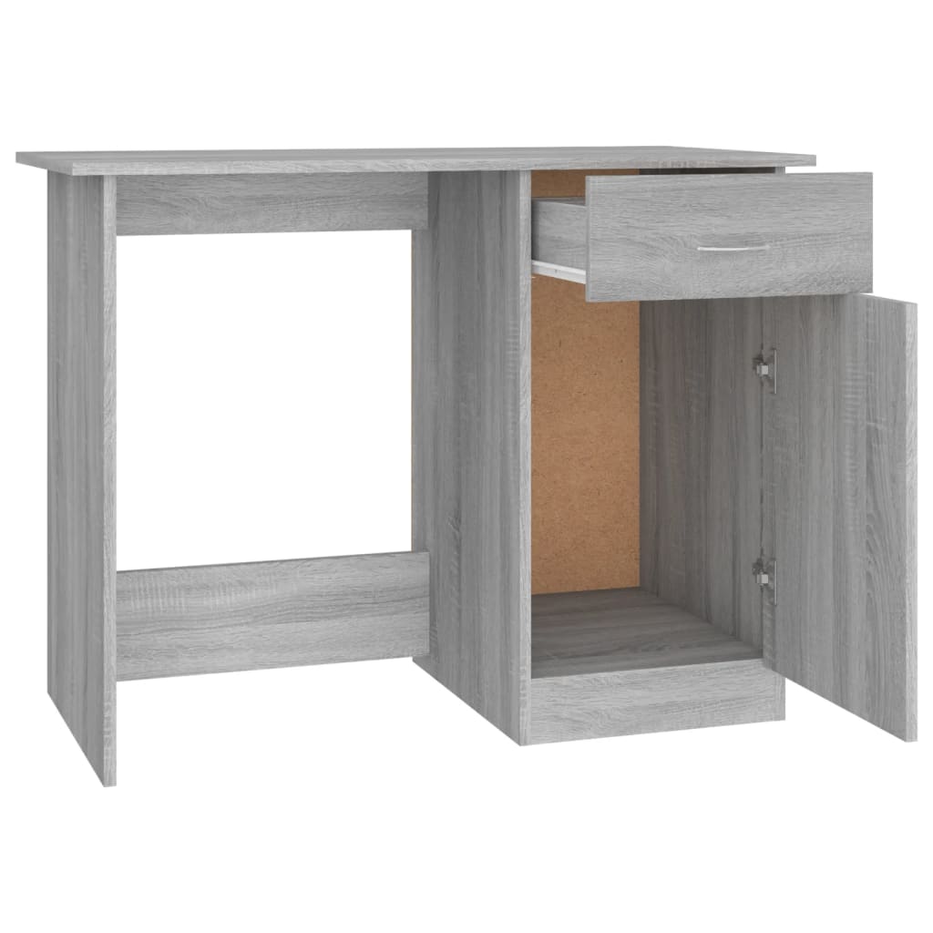 Schreibtisch Weiß 100×50×76 cm Holzwerkstoff