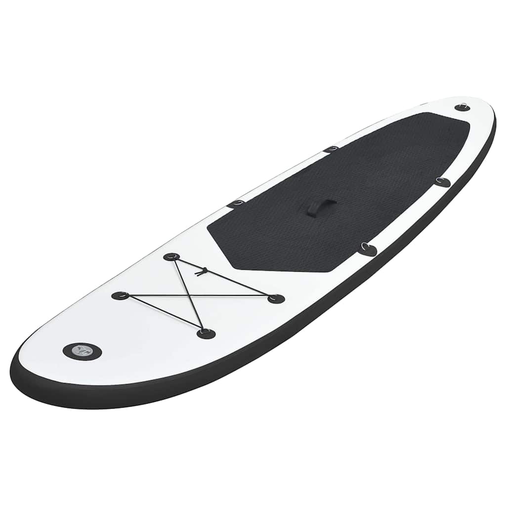 Stand Up Paddle Board SUP Aufblasbar Rot und Weiß