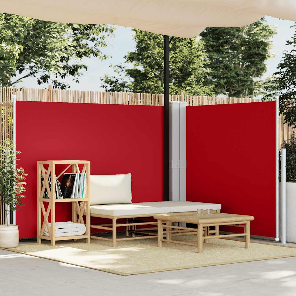 Ausziehbare Seitenmarkise 160×600 cm Braun