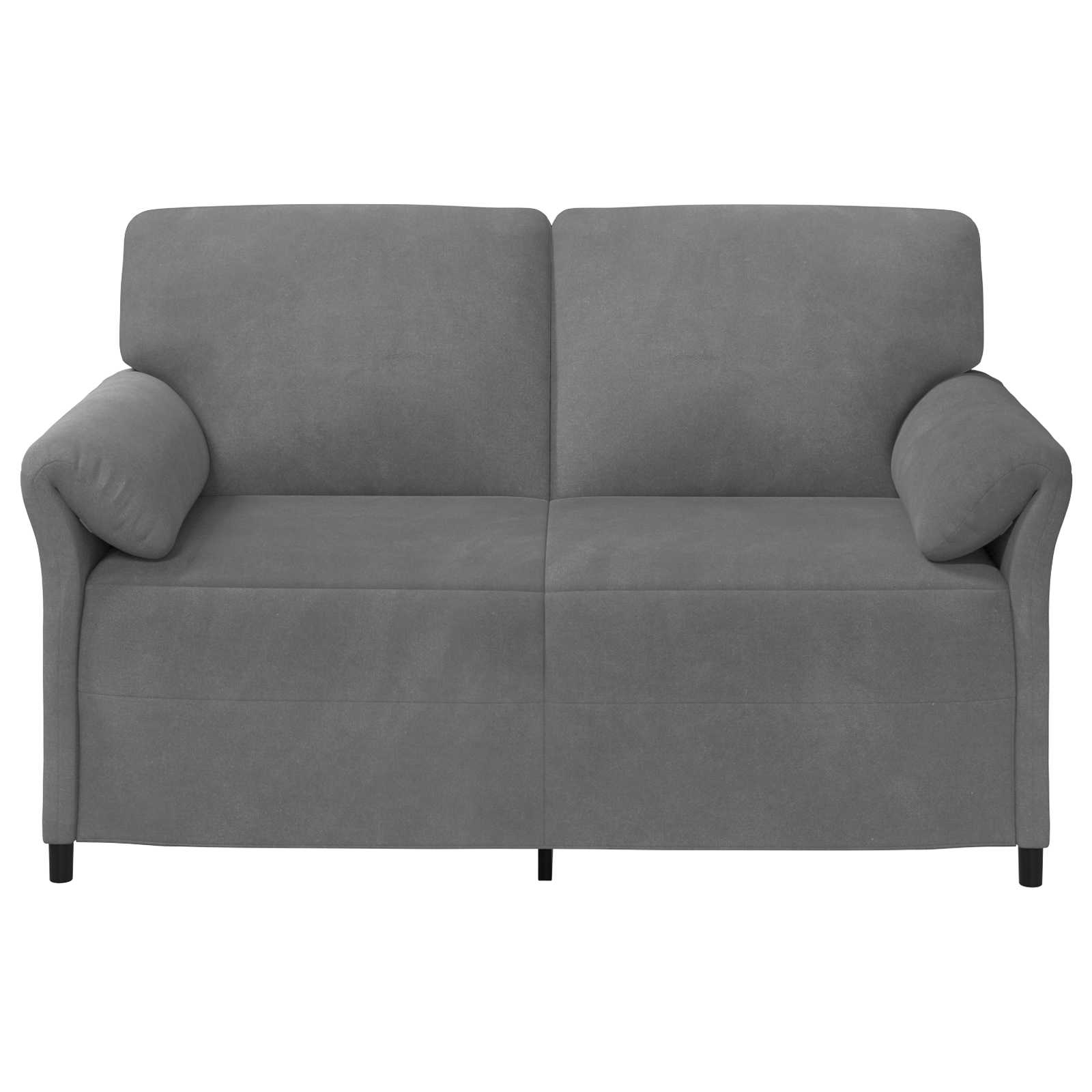 1-Sitzer Sofa Hellgrau 88 x 83 x 95 cm Samt
