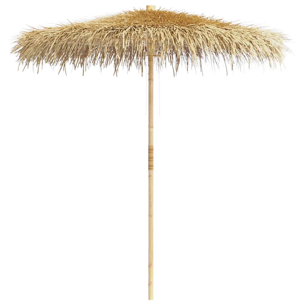 Tiki-Schirm mit Bananenblatt-Dach 150 cm Bambus