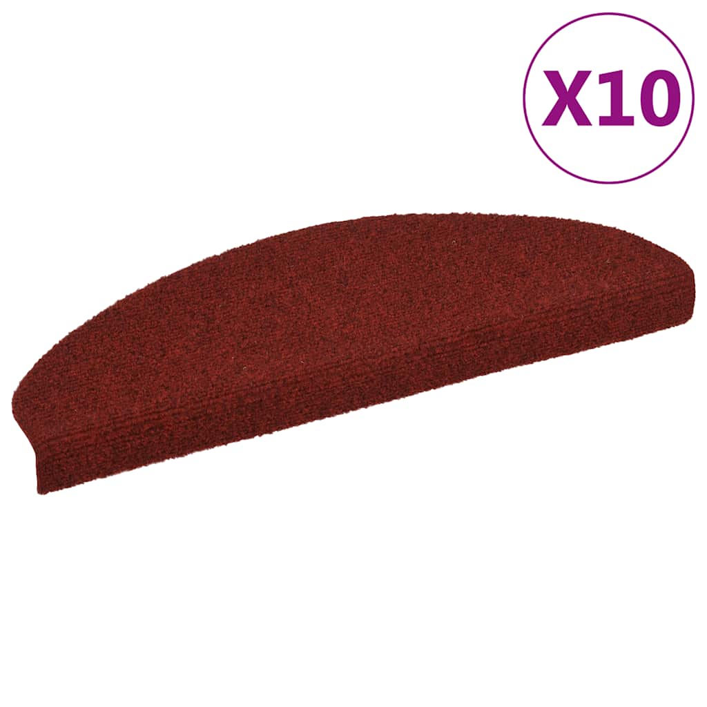 Stufenmatten Selbstklebend 15 Stk. 56x17x3 cm Hellbraun Halbrund