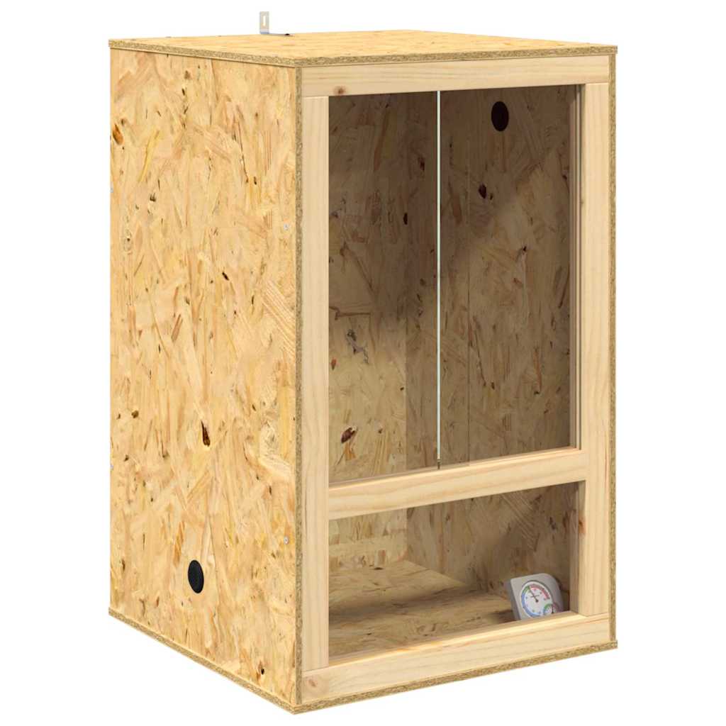 Terrarium Braun 50 x 50 x 100 cm OSB
