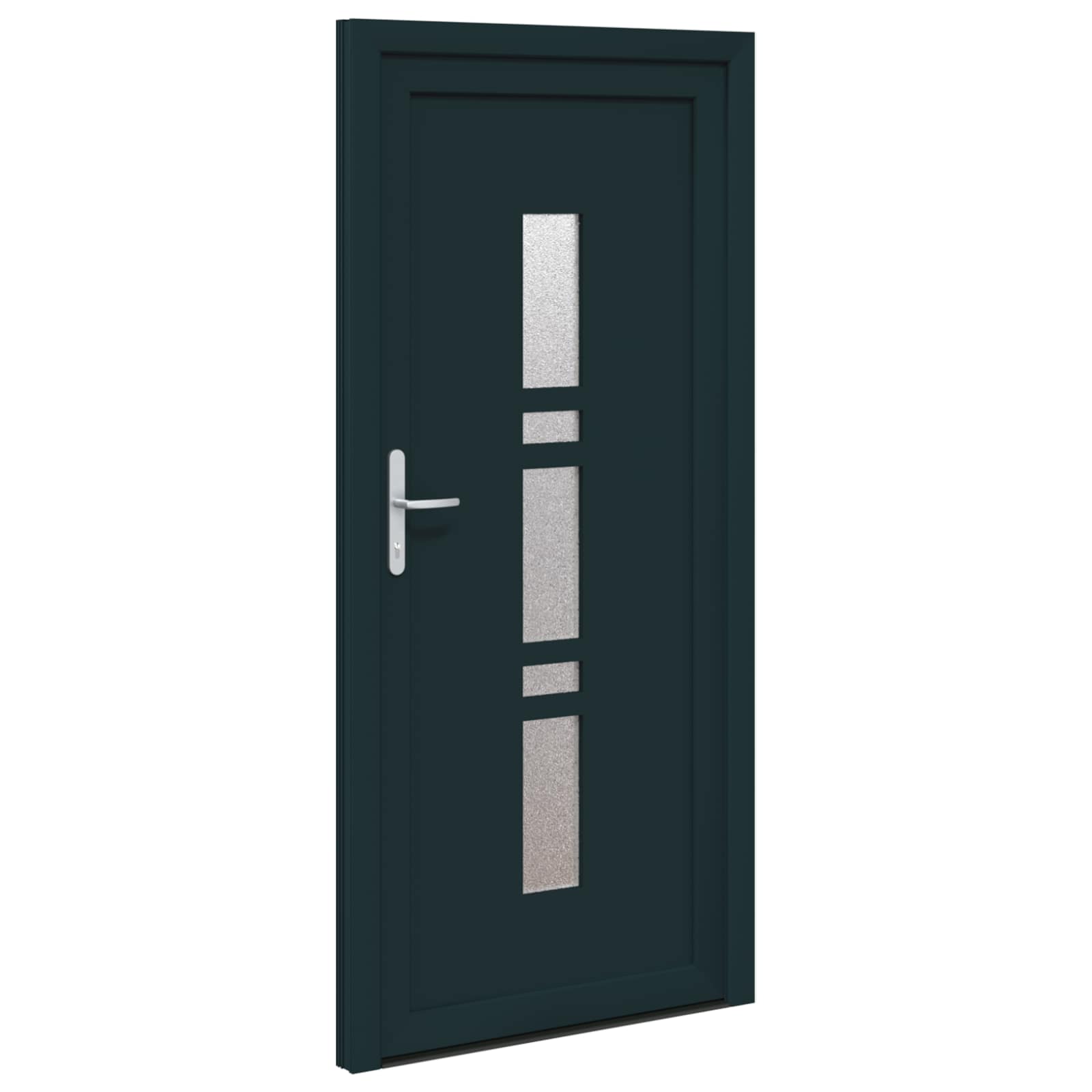 Vordertür Anthrazit 88 x 200 cm PVC
