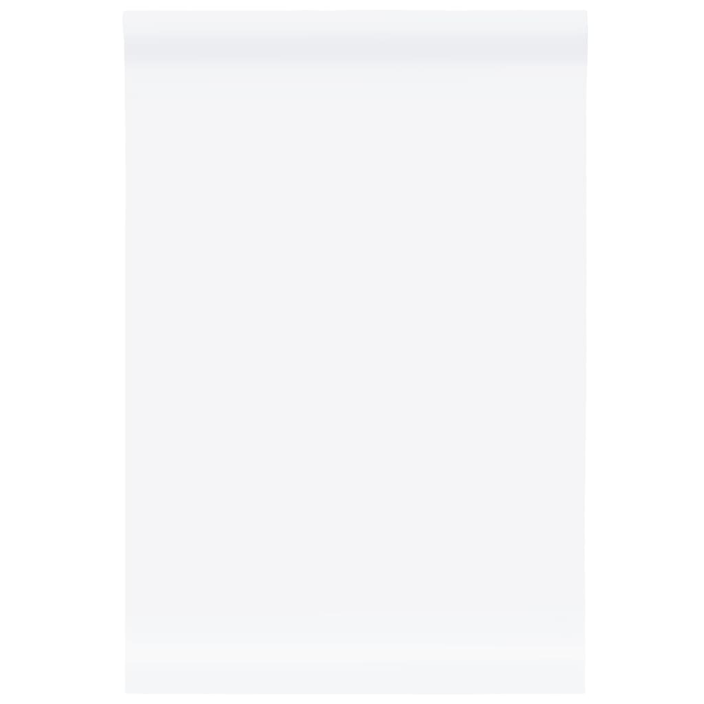 Möbelaufkleber Selbstklebend Mattweiß 90x500 cm PVC