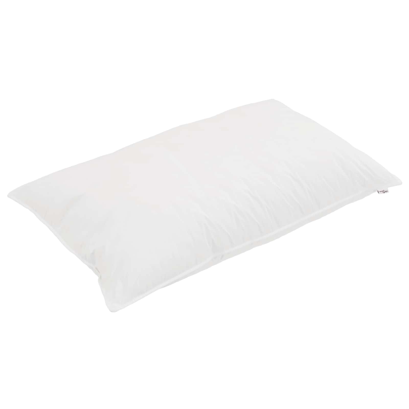 Ganzjahresbettdecke mit Kissen 3 pcs Weiß Mikrofaser