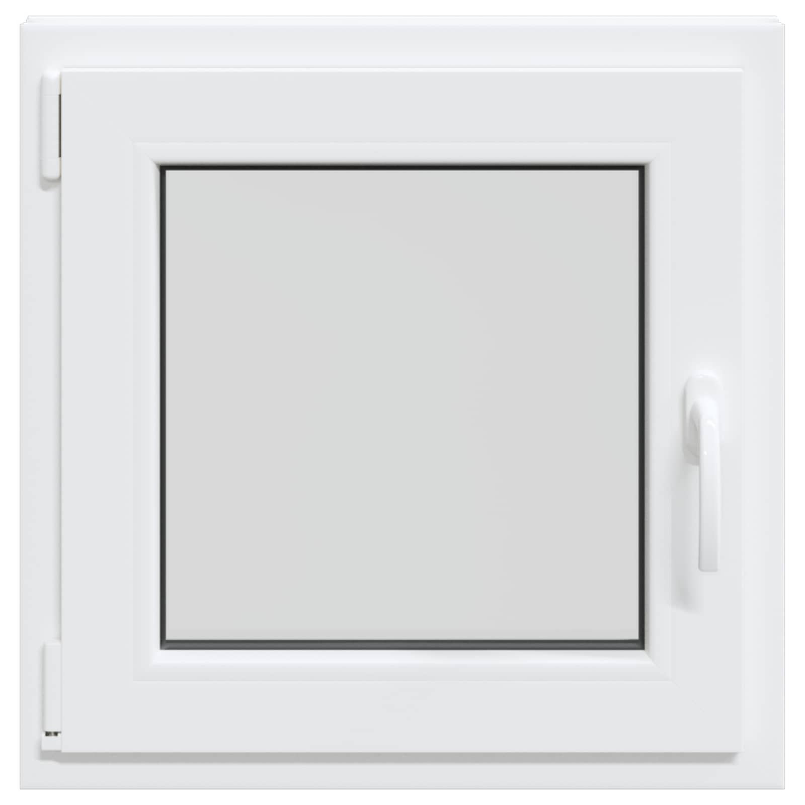 Kellerfenster RISOR 50 x 50 cm PVC und Glas Weiß