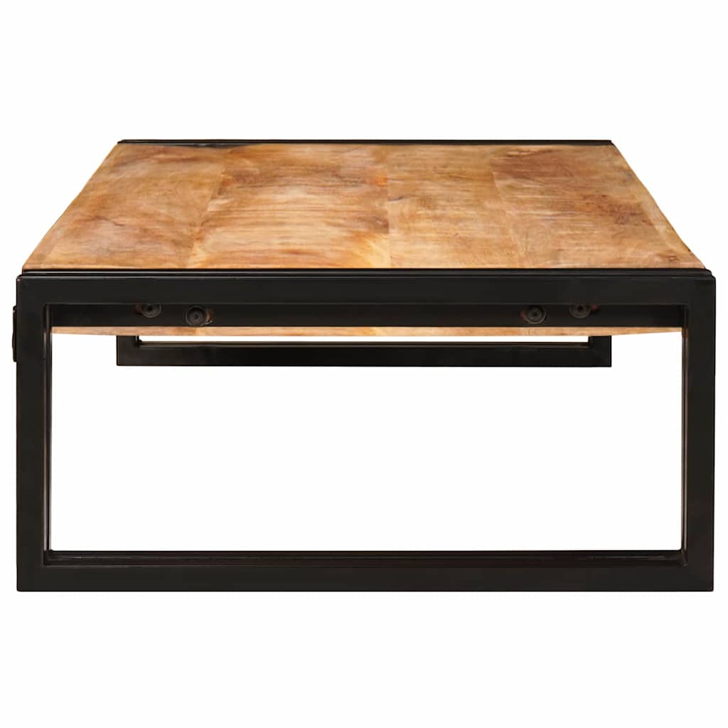 Badregal für Braun 40 x 50 x 23 cm Massives rohes Mangoholz