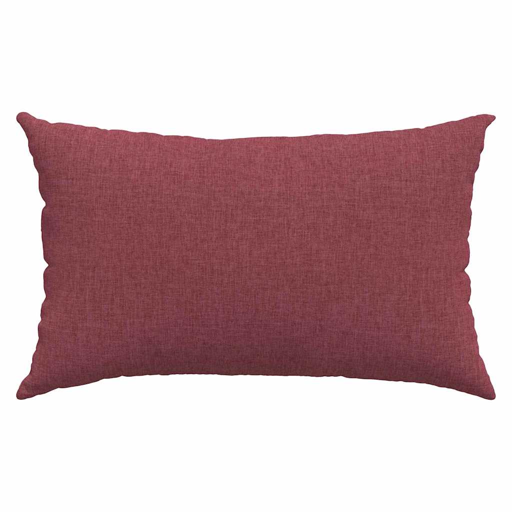 Sofakissen 2 pcs Hellgrau 50 x 30 cm Stoff