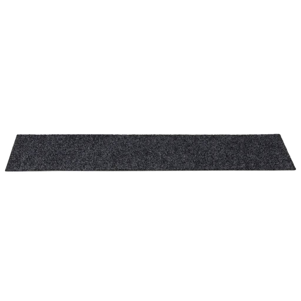 Stufenmatten Selbstklebend 15 Stk. 60x25 cm Hellbraun Rechteckig