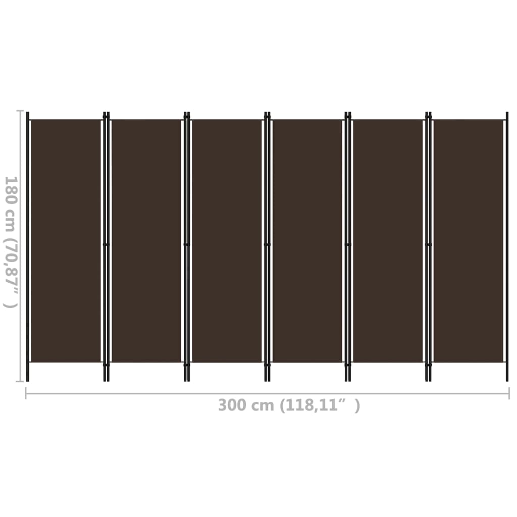 Raumteiler Beige 150 x 180 cm Stoff