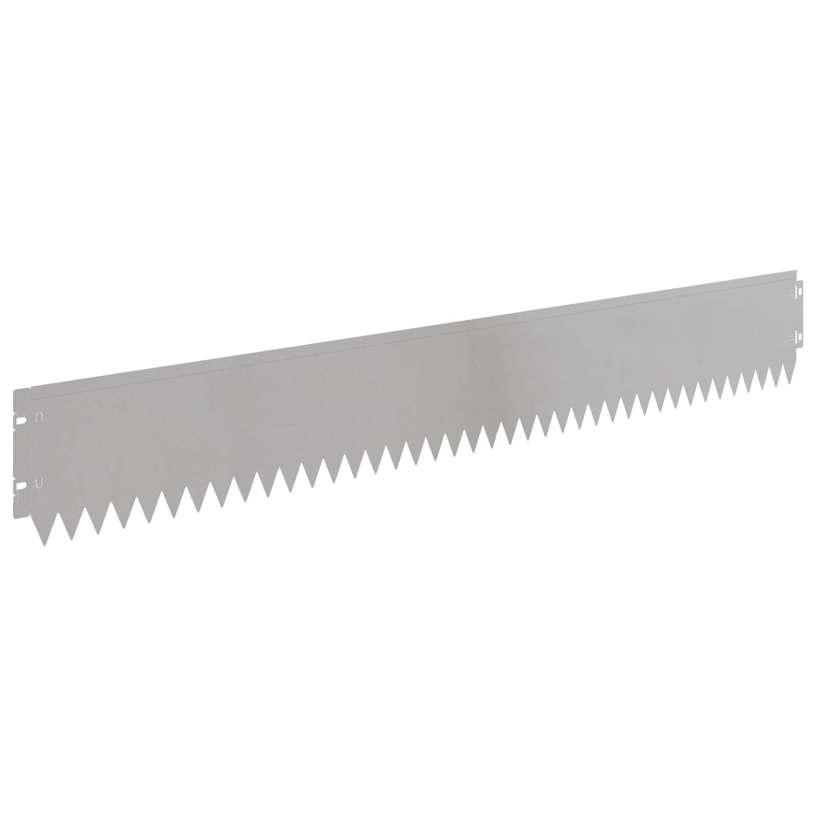 Raseneinfassung 10 pcs 103 x 10 cm Stahl Schwarz