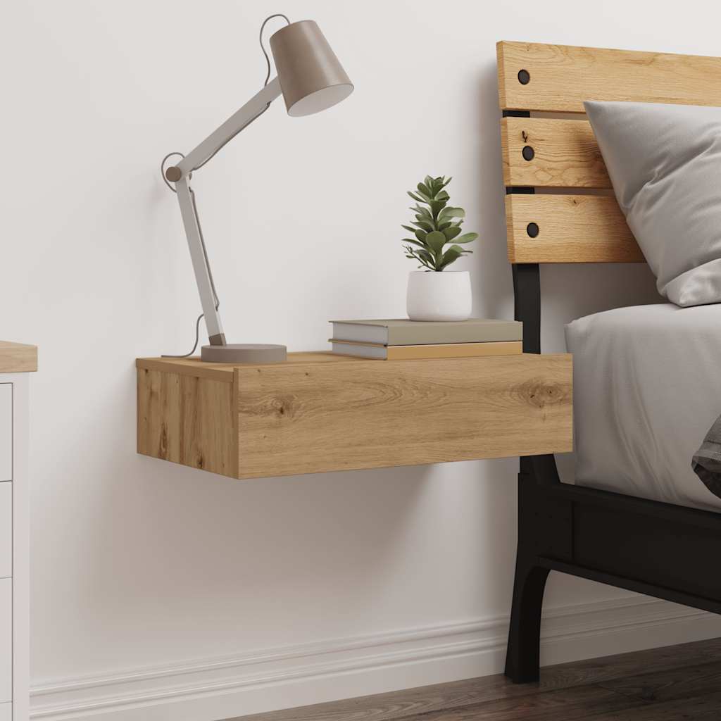 Nachttisch Altholz-Optik 60x35 cm Holzwerkstoff