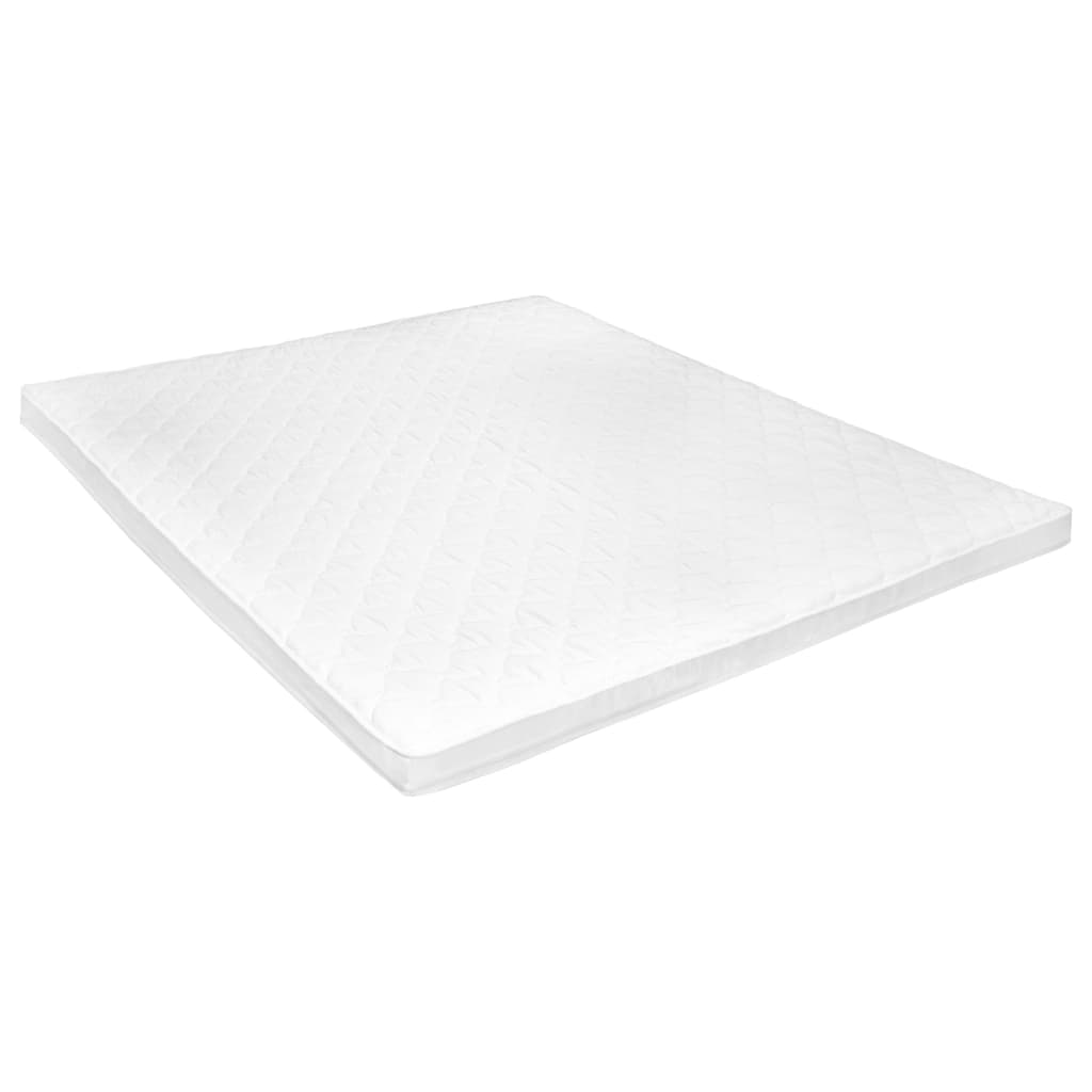Matratzenauflage 80 x 200 cm Kaltschaum Ei-Profil 6 cm