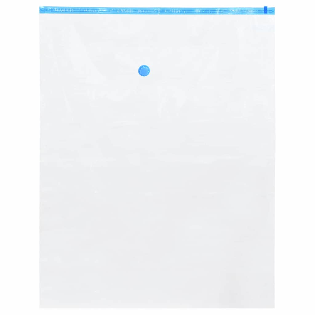 Aufbewahrungstaschen 5 pcs Transparent und Blau 70 x 50 cm