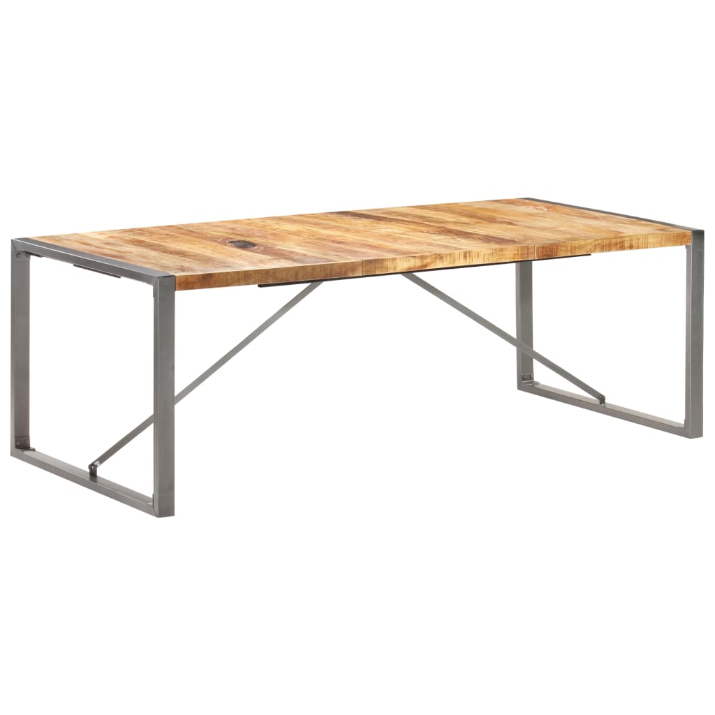 Esstisch 220x100x75 cm Massivholz Akazie