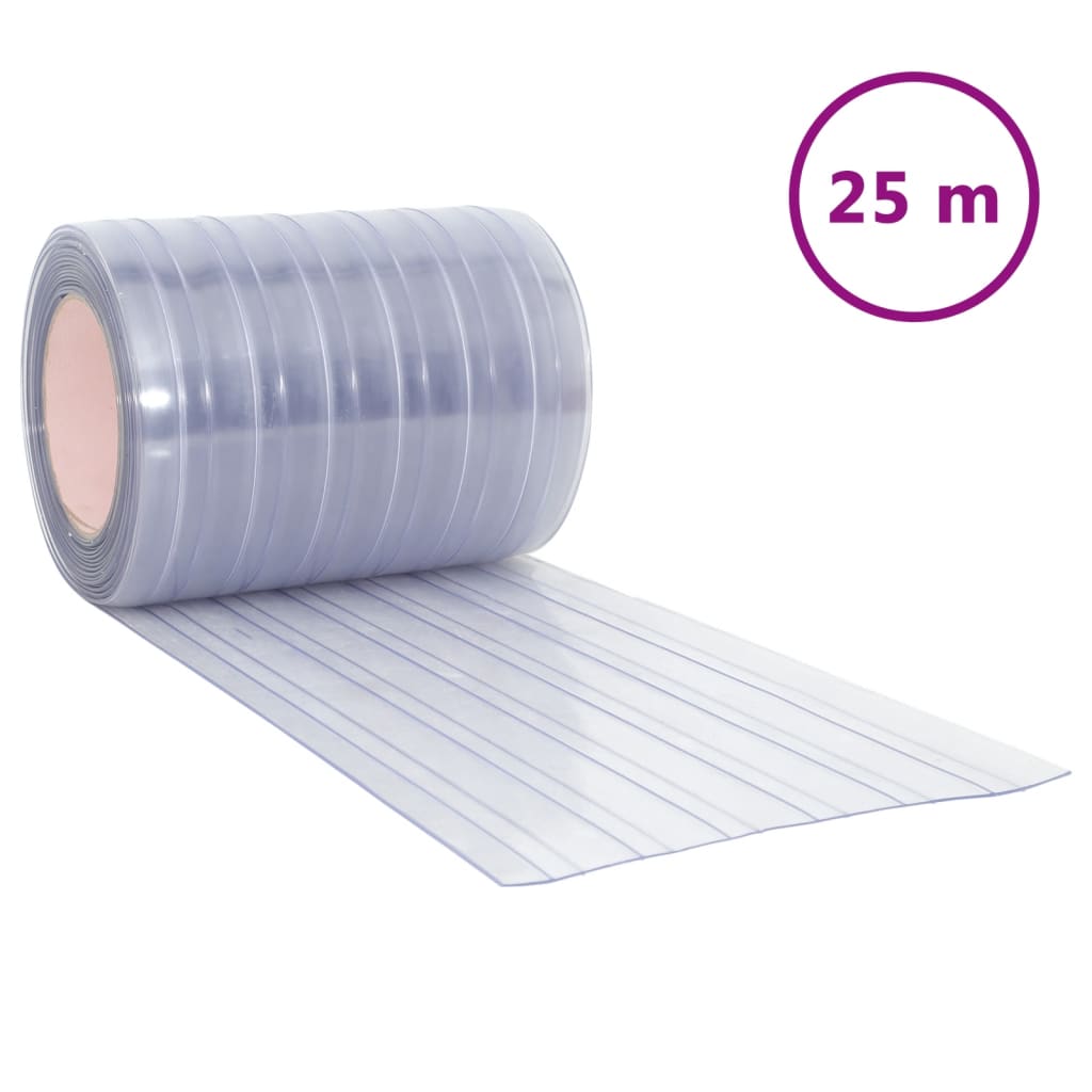 Türvorhang Transparent 200x1,6 mm 10 m PVC