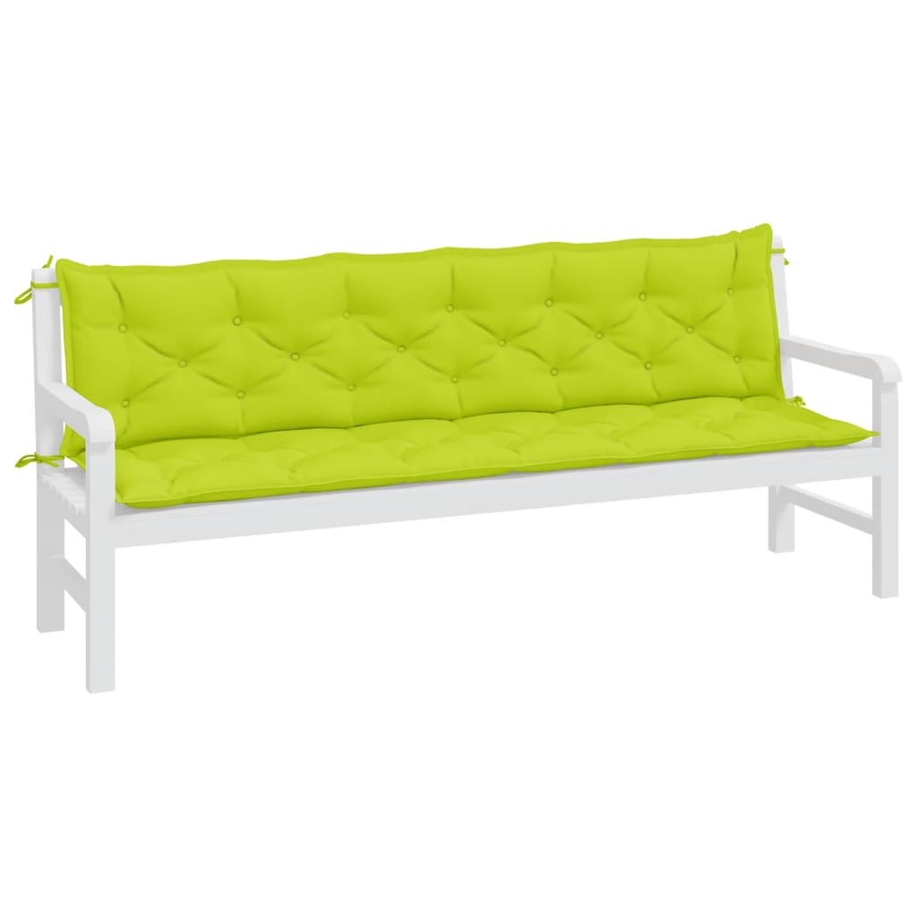 Gartenbank-Auflagen 2 Stk. Königsblau 100x50x7 cm Oxford-Gewebe