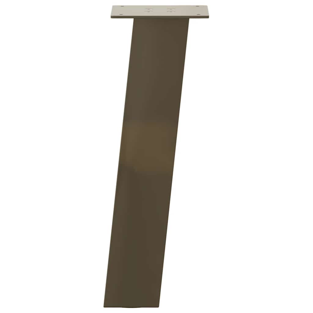 Couchtischbeine 4 Stk. Schwarz 30 cm Stahl