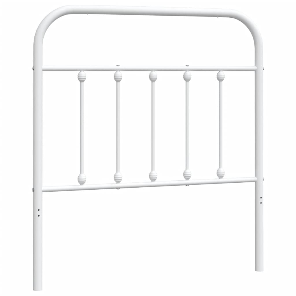 Ersatz-Kopfteil Metall Schwarz 75 cm