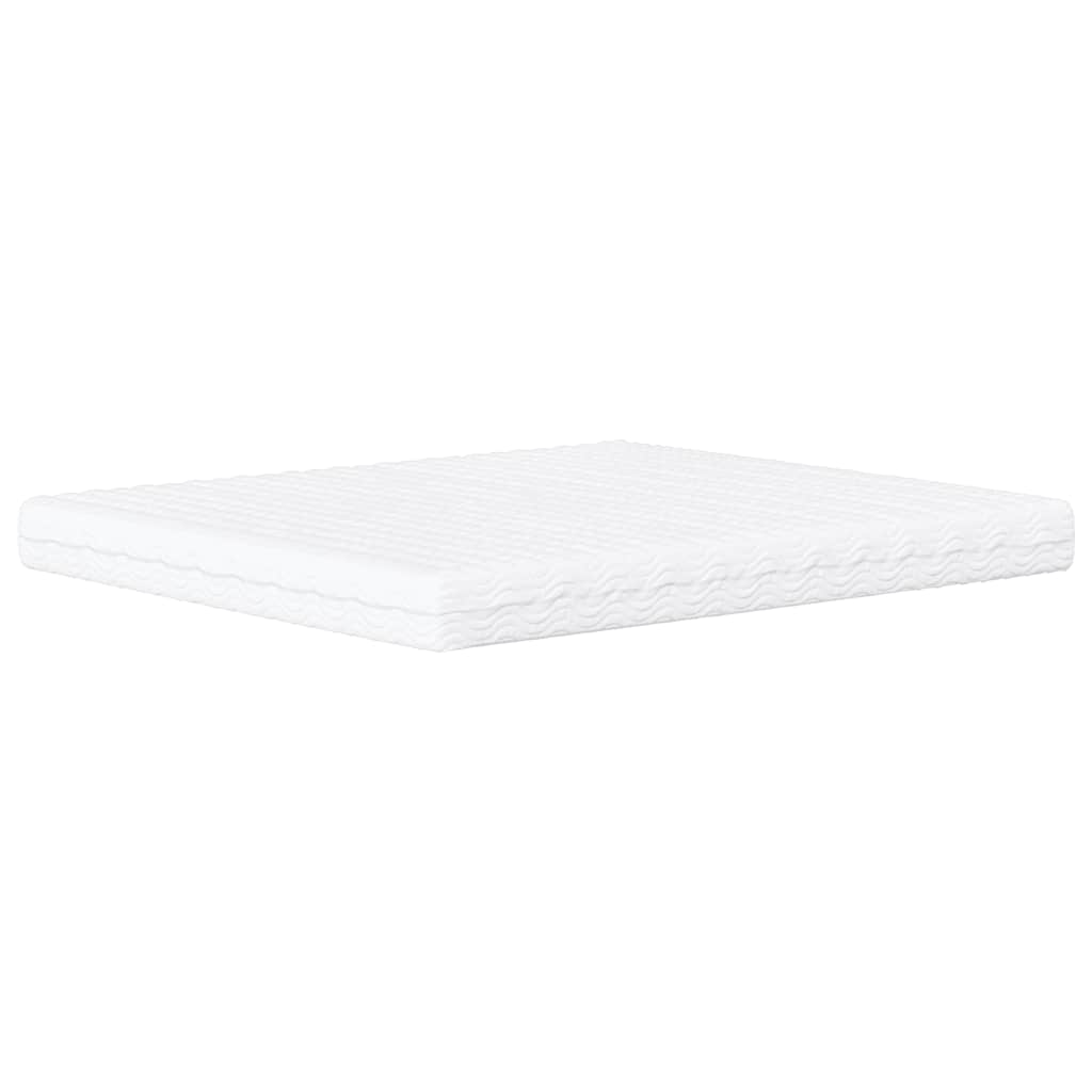 Bett mit Matratze Hellgrau 80x200 cm Samt