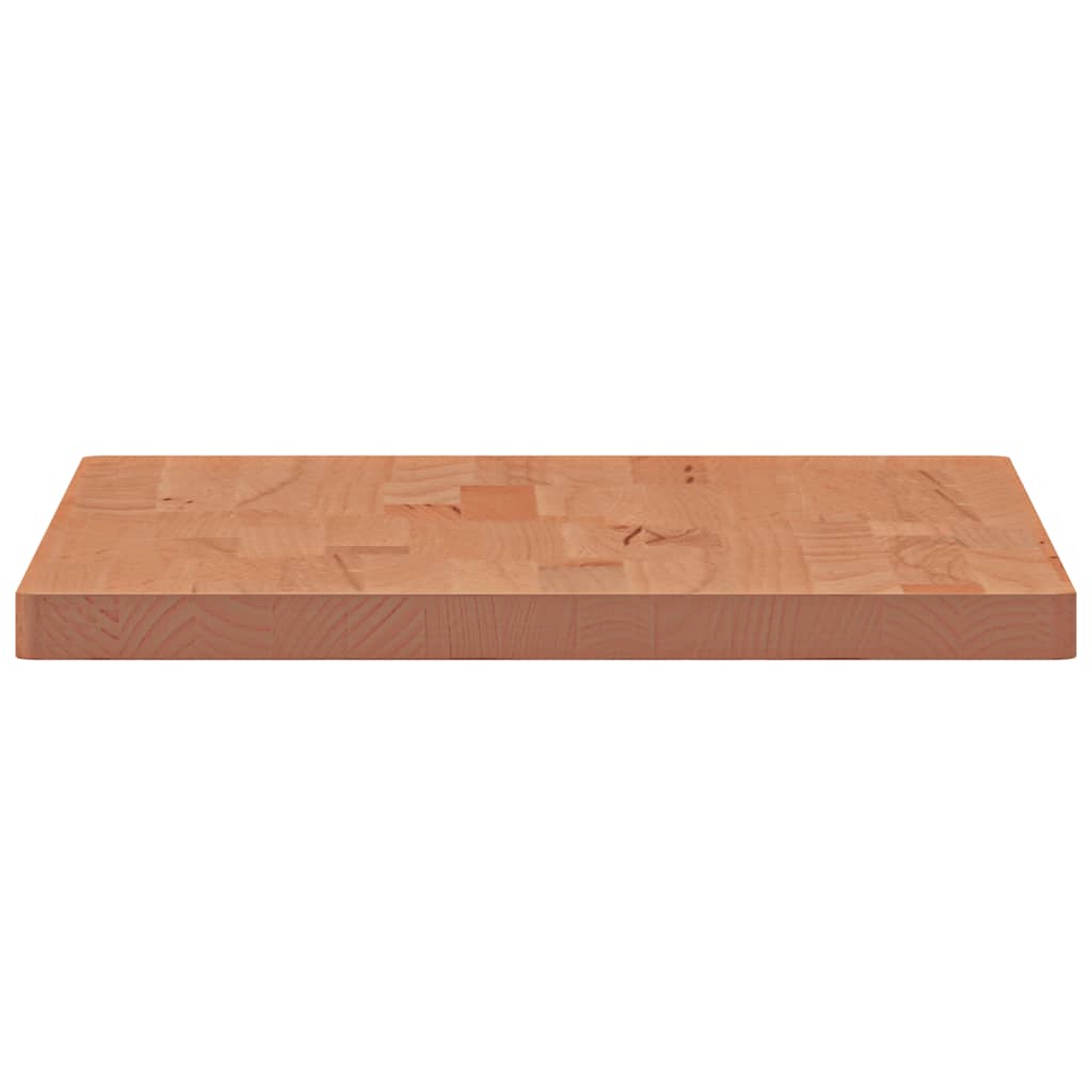 Waschtischplatte 80x40x1,5 cm Massivholz Buche