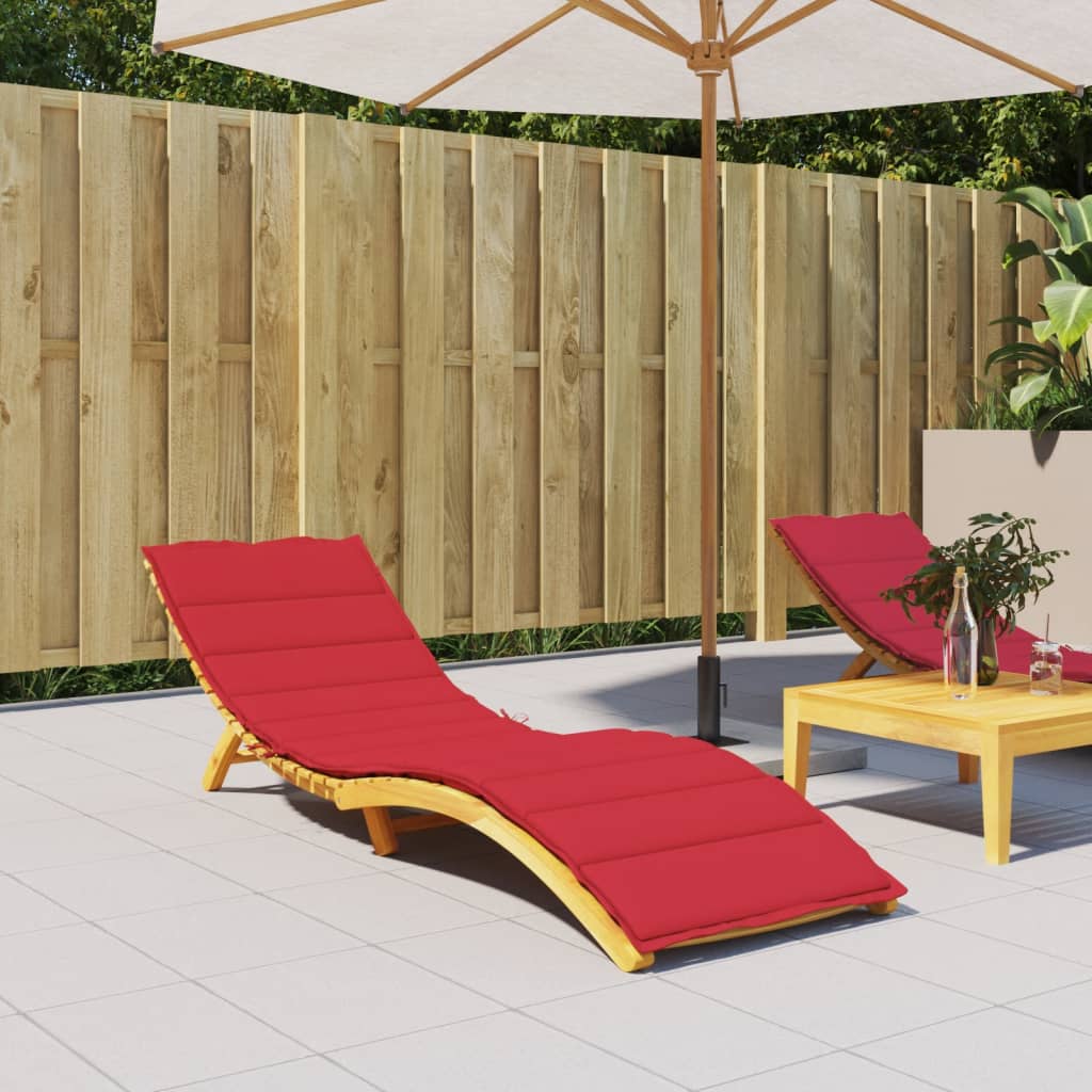 Liege-Kissen Blatt Blattmuster 200 x 70 x 3 cm Oxford-Stoff