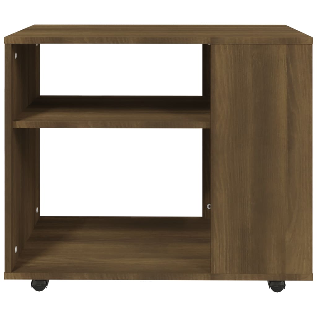 Beistelltisch Weiß 70x35x55 cm Holzwerkstoff