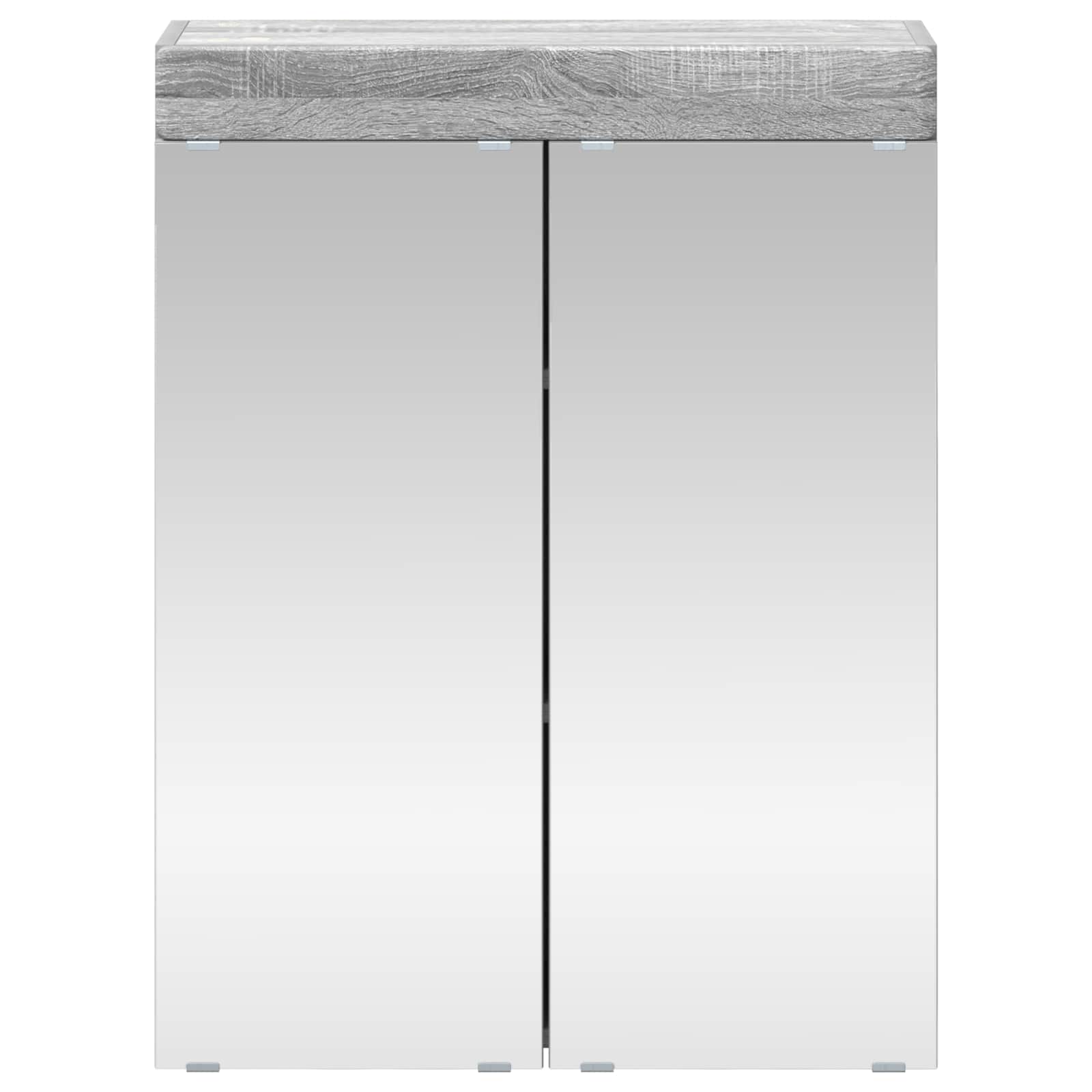 Badezimmermöbel-Set TULUM 2 pcs Weiß 60 x 34 x 63 cm