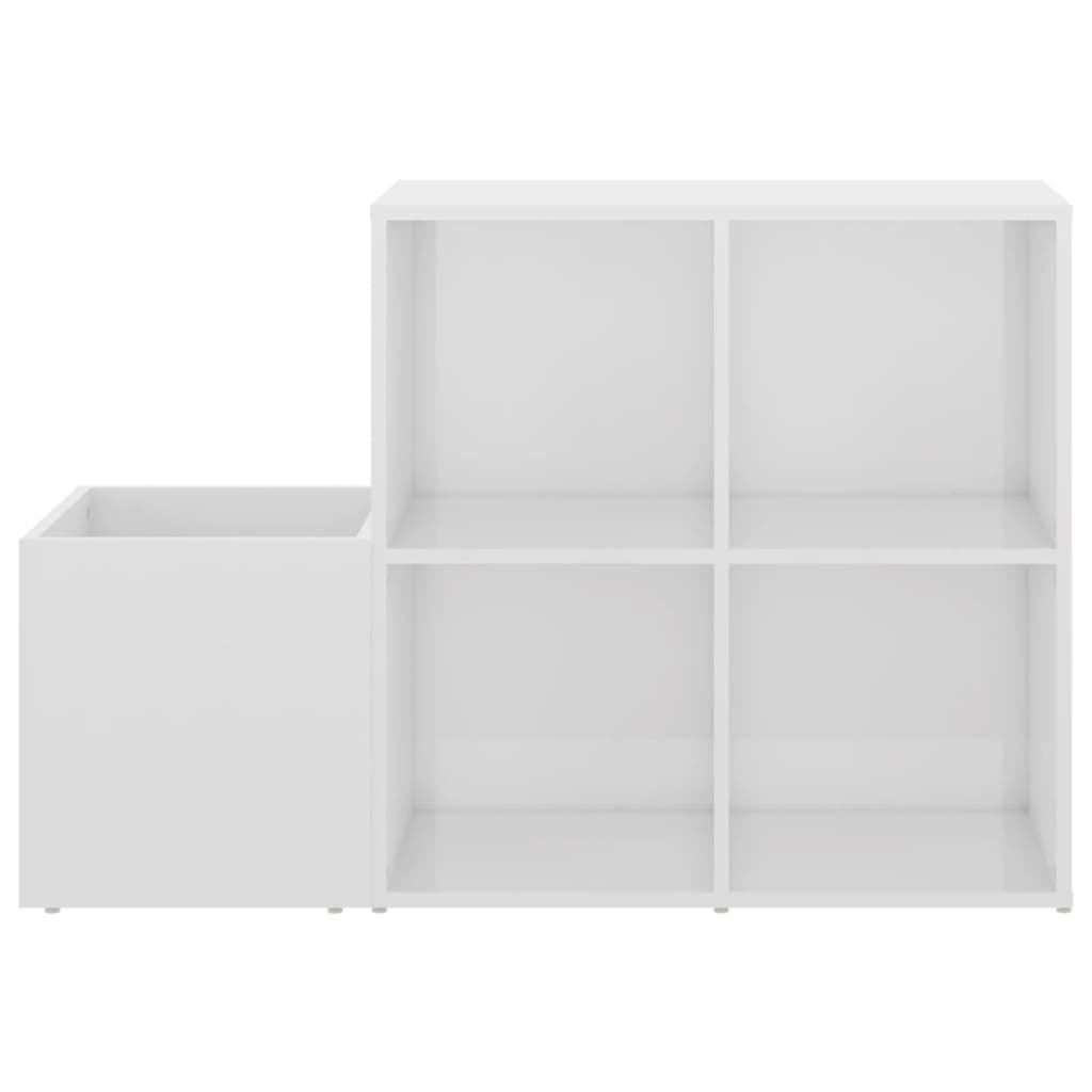 Flur-Schuhschrank Weiß 105x35,5x70 cm Holzwerkstoff