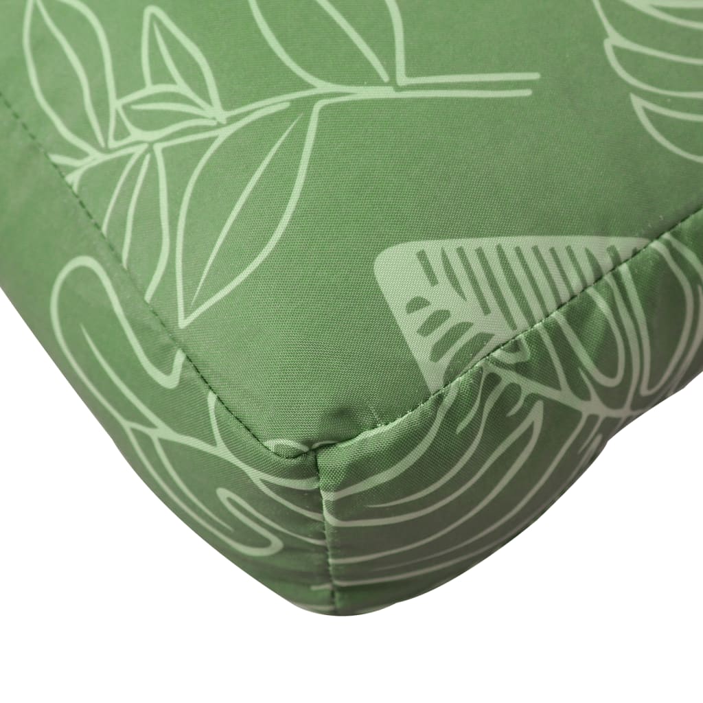 Palettenkissen Blau Weiß Gestreift 58x58x10 cm Oxford-Gewebe