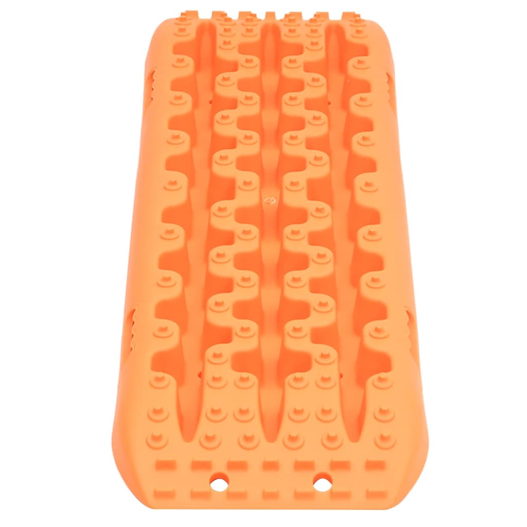 Traktionsmatten 2 Stk. Blau 106x30,5x7 cm Nylon