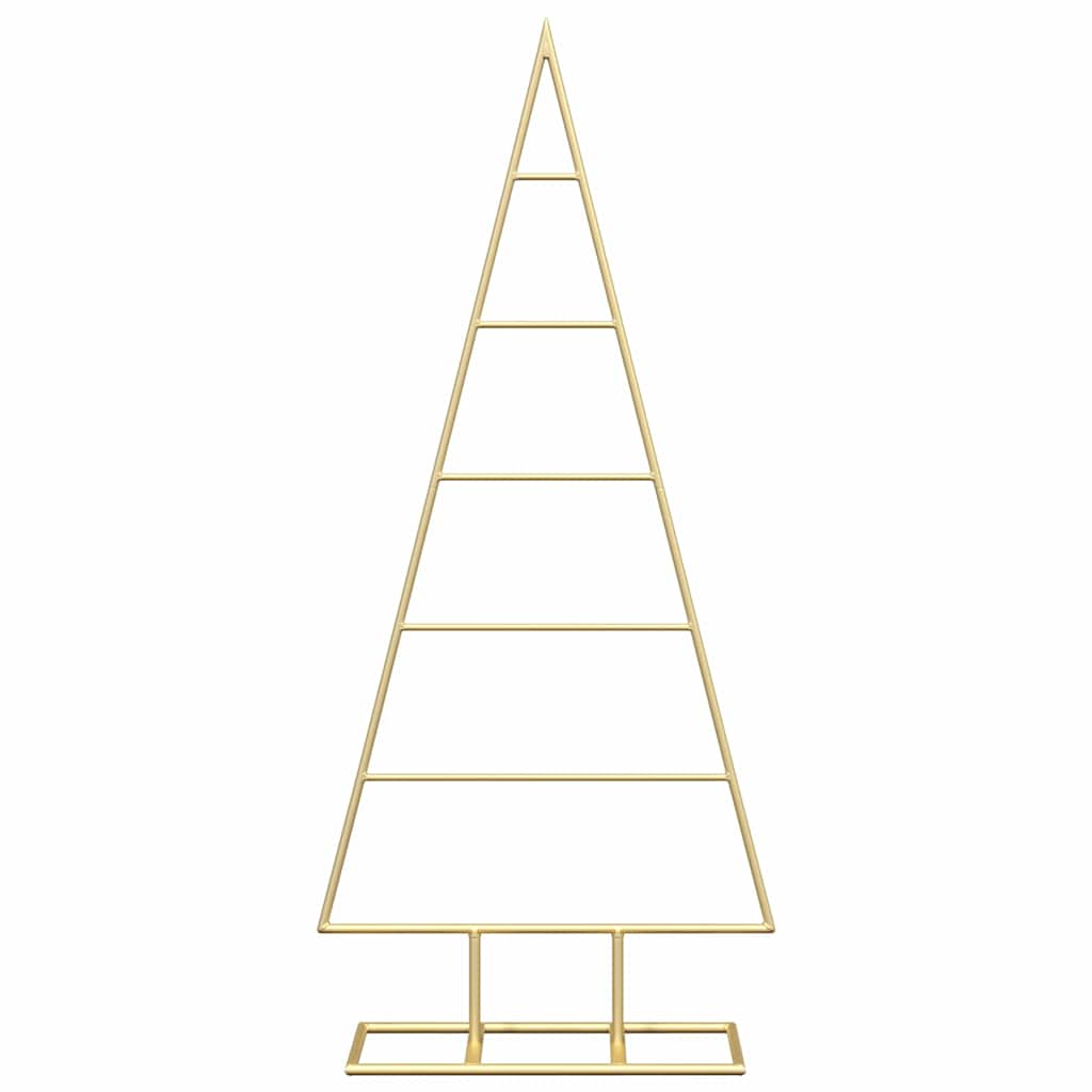 Metall Weihnachtsbaum Gold 60 cm Pulverbeschichteter Stahl