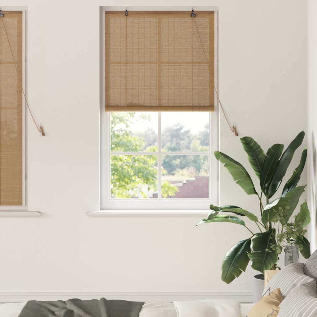 Rollo Braun 60 x 160 cm Bambus