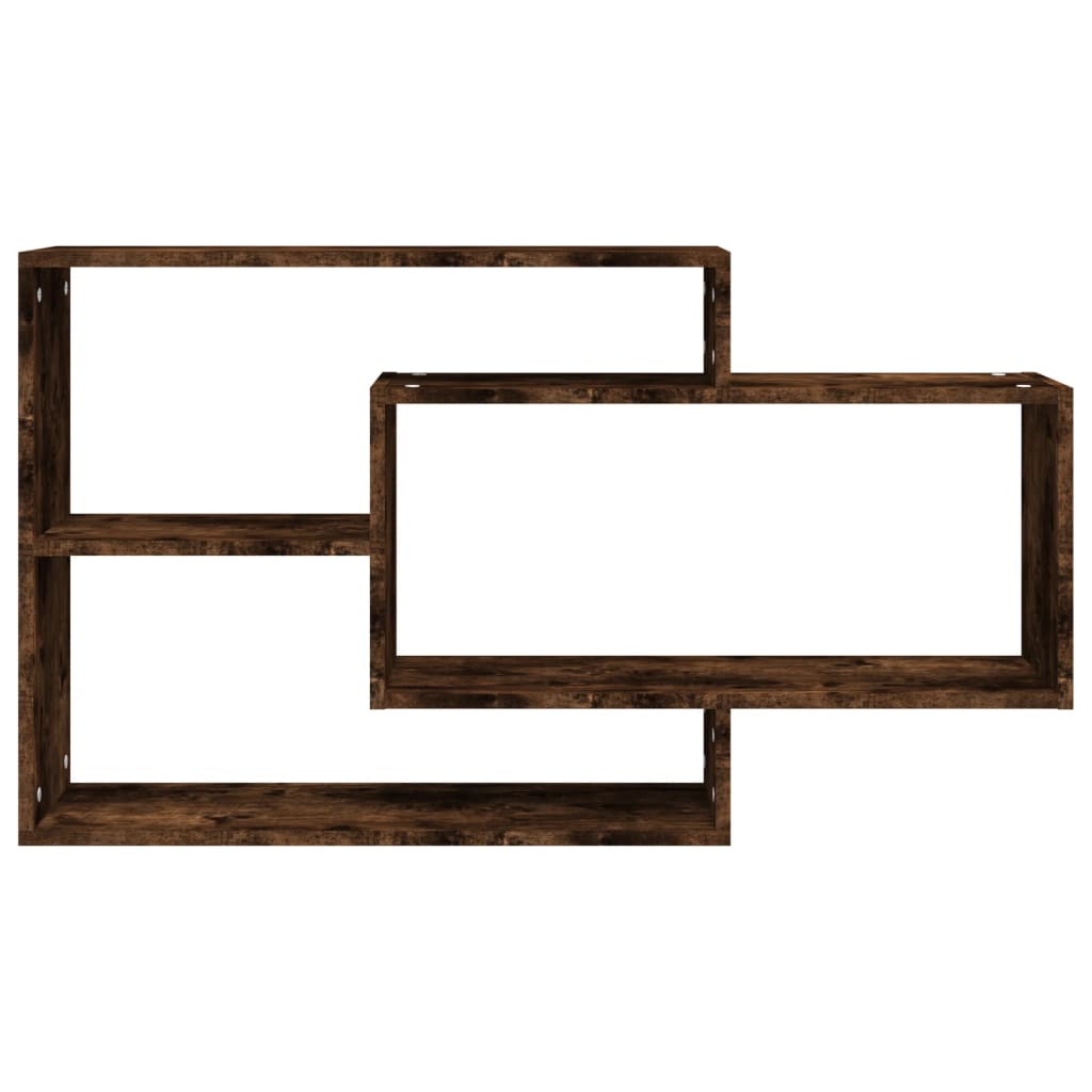 Wandregale Weiß 104x20x58,5 cm Holzwerkstoff