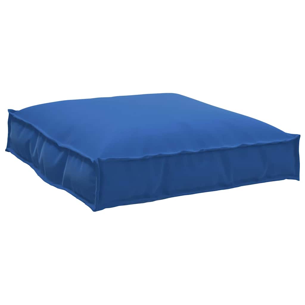 Kissen Anthrazit 70 x 70 x 12 cm Oxford-Stoff