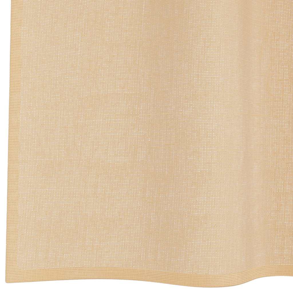 Voile Vorhänge mit Ösen 2 Stk. Apfelgrün 140x140 cm
