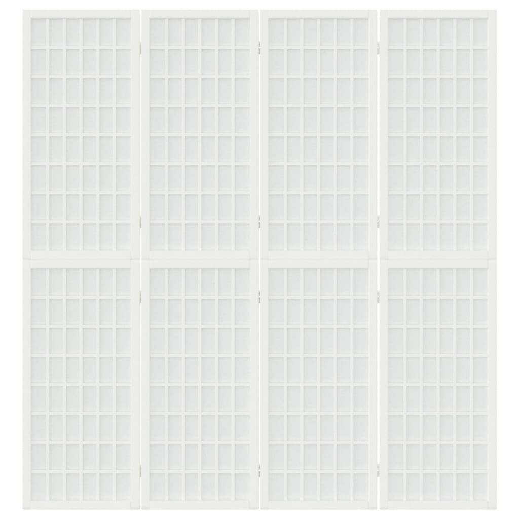3-tlg. Paravent Japanischer Stil Faltbar 120x170 cm Schwarz