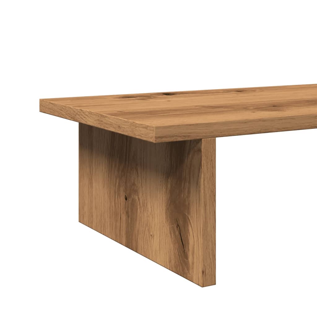 Monitor Halterung Schwarze Eiche 100 x 27 x 15 cm Holzwerkstoff
