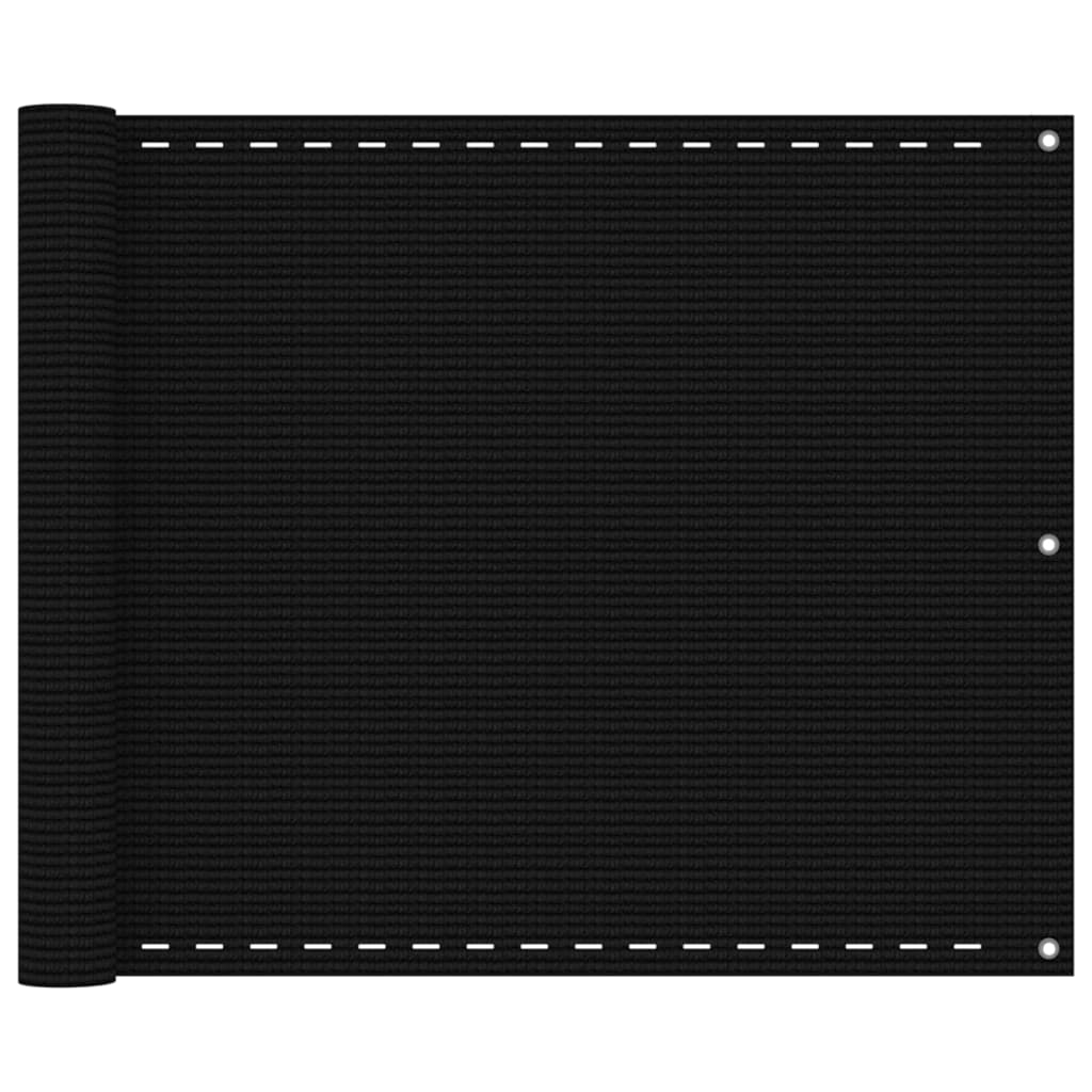 Balkon-Sichtschutz Anthrazit 75x300 cm HDPE