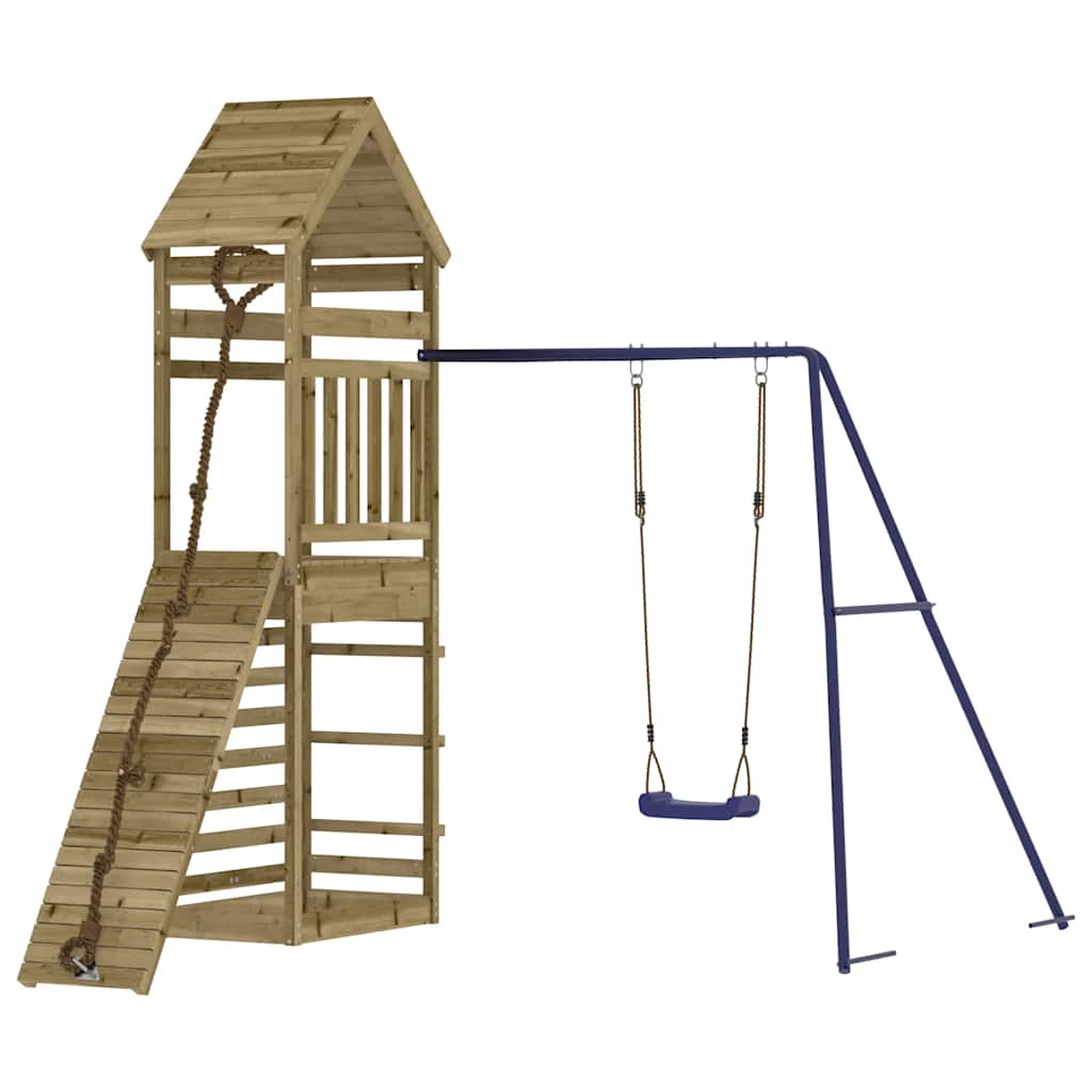 Spielturm Massivholz Kiefer