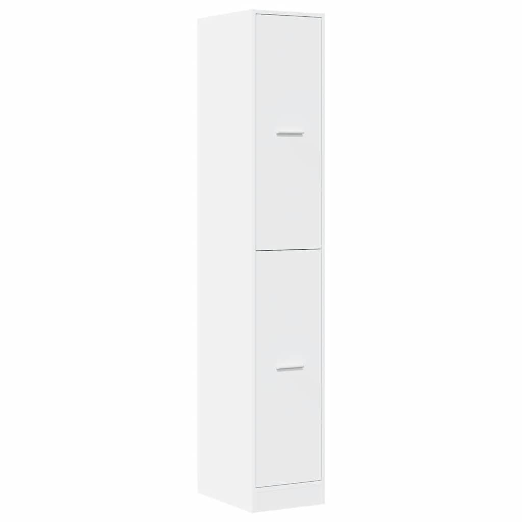 Apothekerschrank Weiß 30 x 41 x 174,5 cm Holzwerkstoff