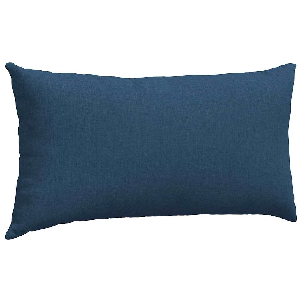 Sofakissen 2 pcs Hellgrau 50 x 30 cm Stoff